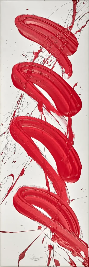 „Ohne Titel“, 2004 von Hanna Födermayr aus der Kunstsammlung Arnoldina im Schmankerlwirt Vorderweißenbach
