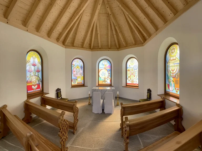 Innenansicht der Kapelle beim Schmankerlwirt in Vorderweißenbach im Mühlviertel