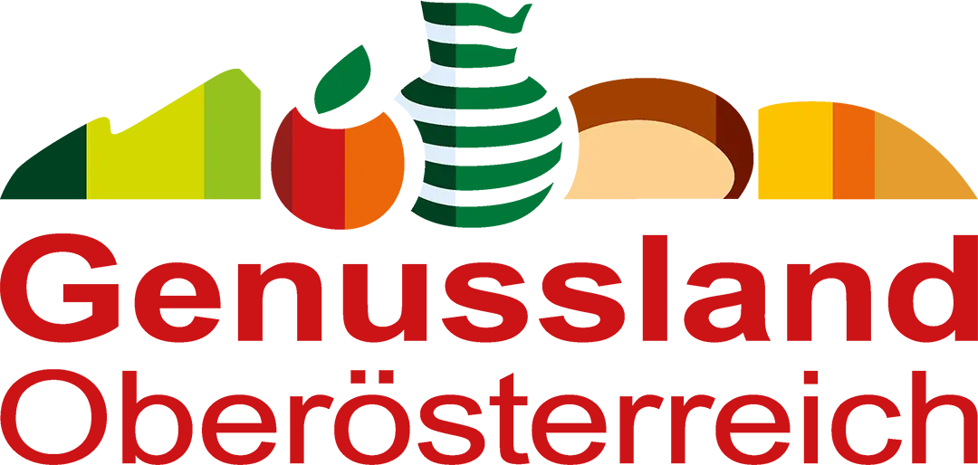 Logo Genussland OÖ, Partner des Schmankerlwirts Vorderweißenbach