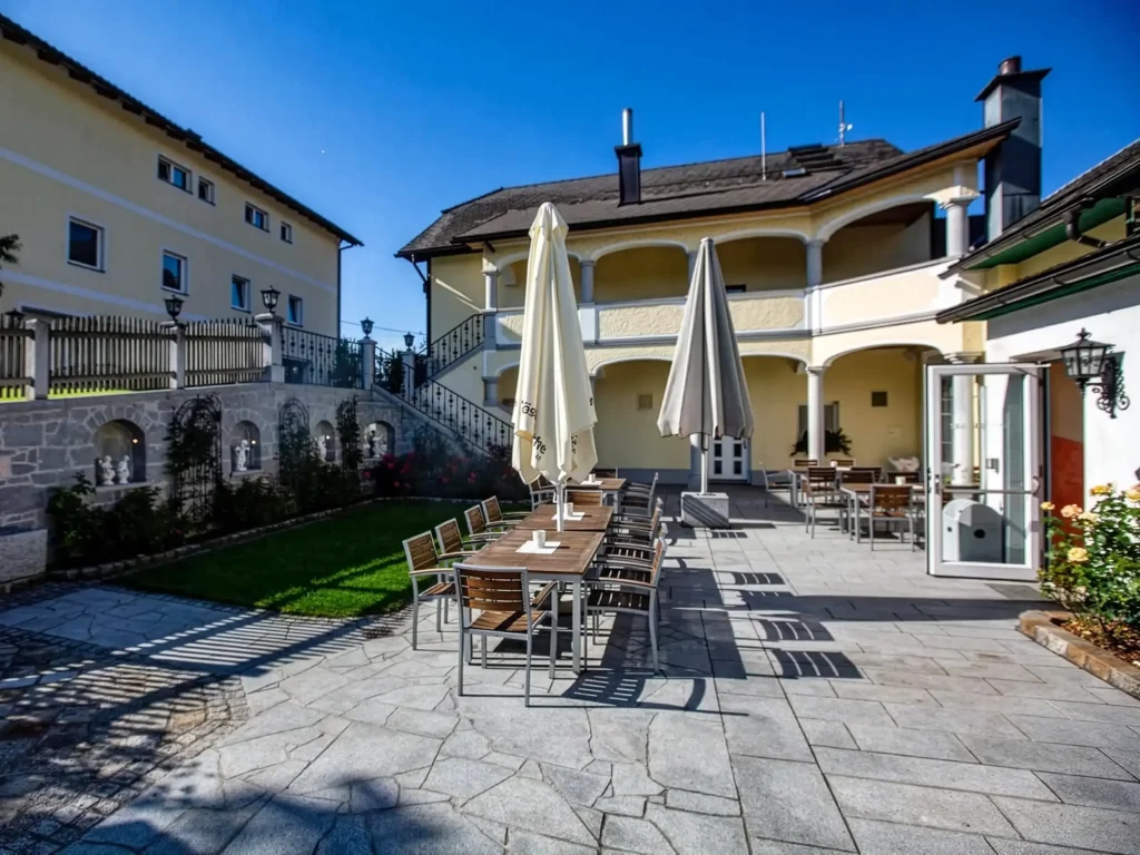 Sonnenplatzl beim Schmankerlwirt in Vorderweißenbach im Mühlviertel