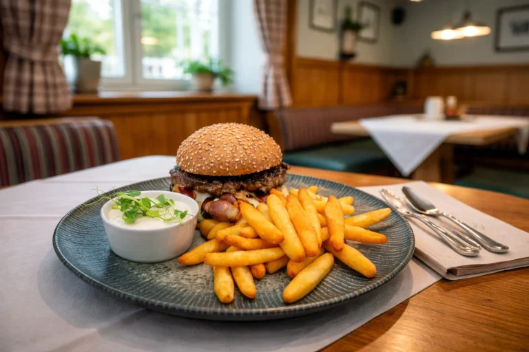 Wildburger beim Schmankerlwirt in Vorderweißenbach im Mühlviertel
