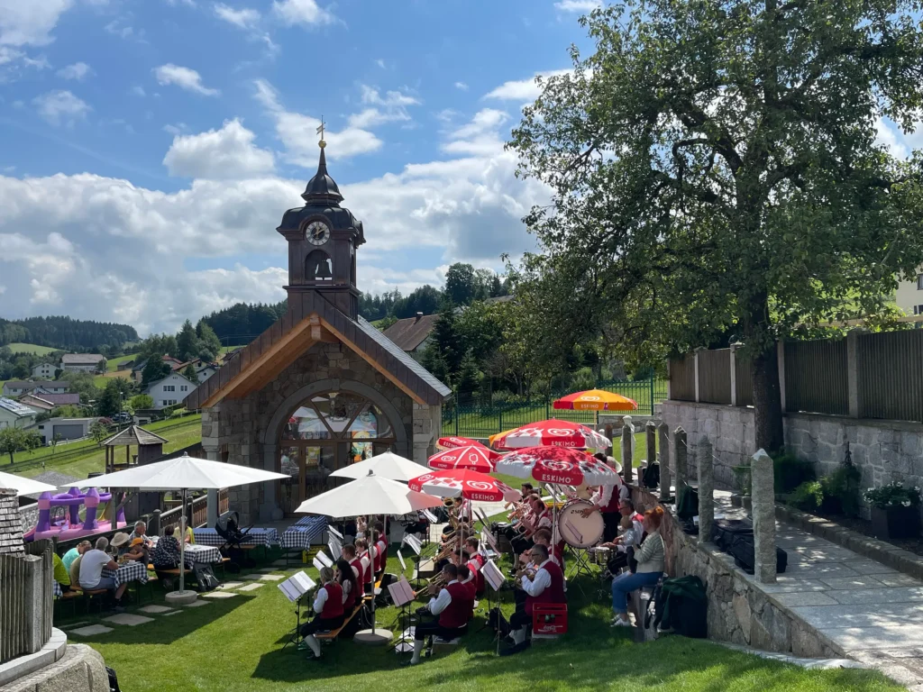 Frühschoppen beim Schmankerlwirt in Vorderweißenbach im Mühlviertel