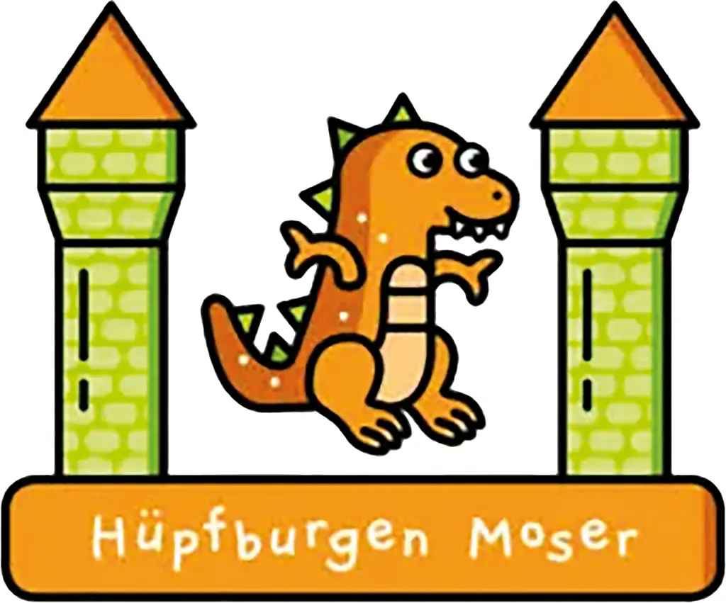Logo Hüpfburg Moser, Partner des Schmankerlwirts Vorderweißenbach