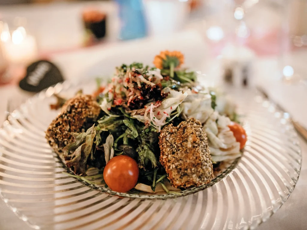 Salatvariation beim Schmankerlwirt in Vorderweißenbach im Mühlviertel