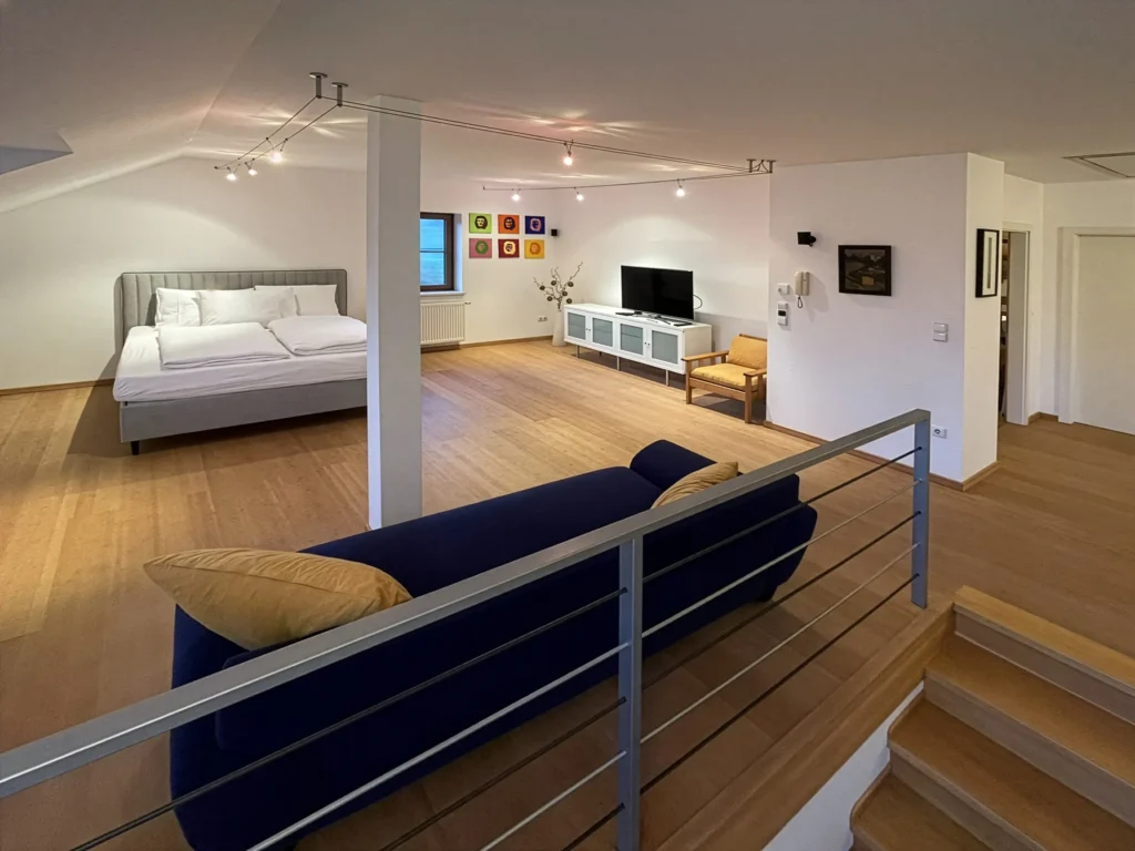 Familysuite Bett im Schmankerlwirt in Vorderweißenbach im Mühlviertel