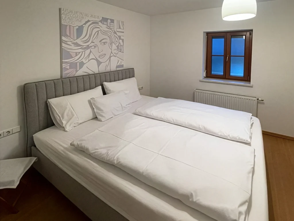 Familysuite Schlafzimmer im Schmankerlwirt in Vorderweißenbach im Mühlviertel