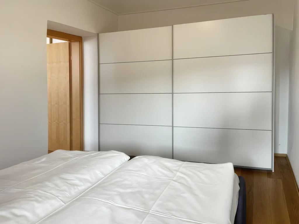 Rosensuite Schlafzimmer im Schmankerlwirt in Vorderweißenbach im Mühlviertel