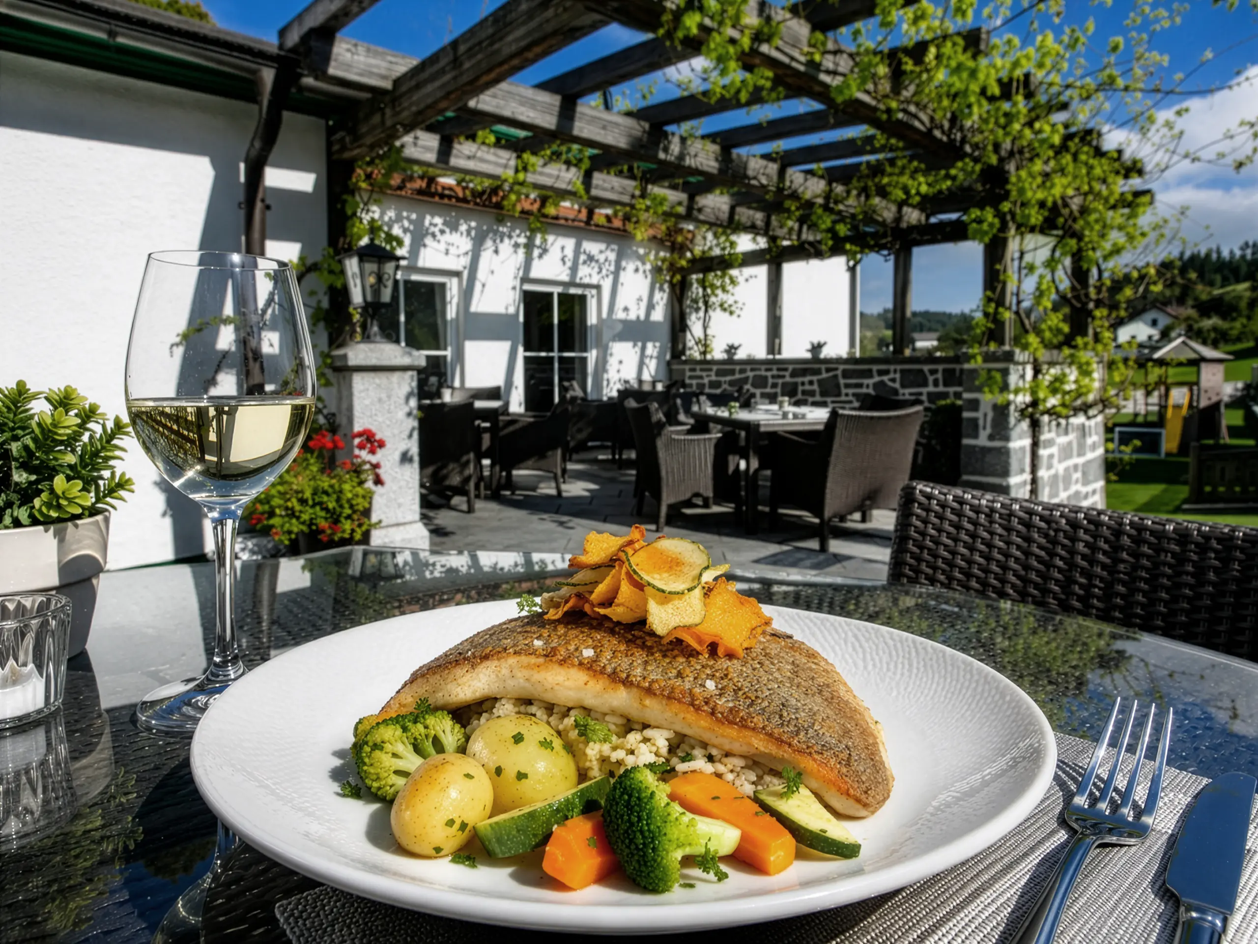 Fischwochen im Juni beim Schmankerlwirt in Vorderweißenbach im Mühlviertel